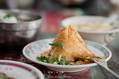 九十年老字號手工肉粽，靈魂老滷汁、花生粉，台南中西區早餐推薦_菜單